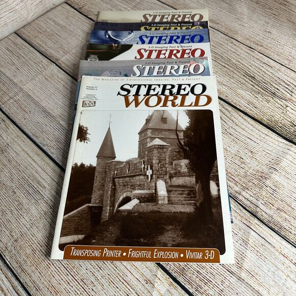 Vintage Stereo World Magazines - 2001 Full Year - 6 Magazines - Picture 1 of 4